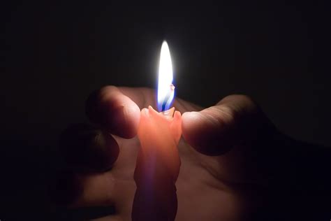 Candle In Hand Free Photo Download Freeimages