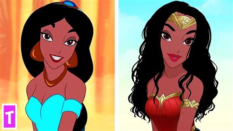 Disney Princesses Reimagined As Superheroes