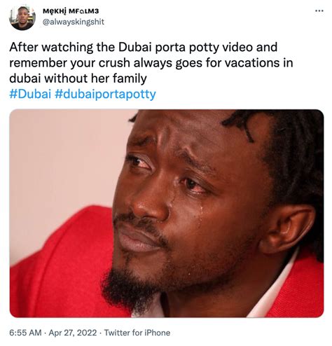 Realizing Dubai Porta Potty Know Your Meme