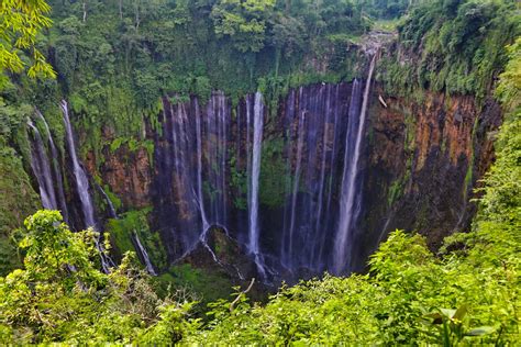A Thousand Waterfalls In One Tumpak Sewu East Java