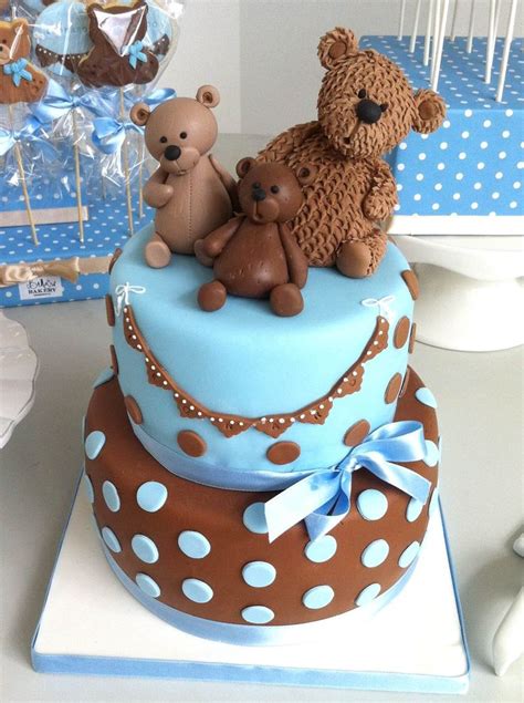 Teddy Bear Cake But Mine Would Be With A Papa Mama And