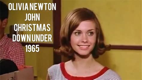 17 Yr Old Olivia Newton John Christmas Down Under 1965 Youtube