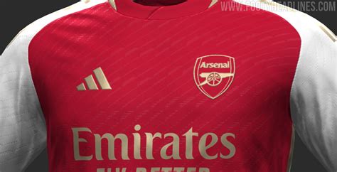 Arsenal 23 24 Home Kit Info Leaked Possible Look Footy Headlines