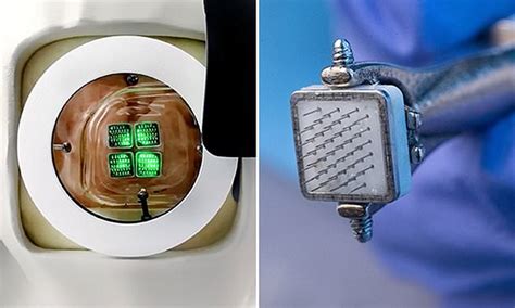 Bionic Eye Linked To Chip In Brain Could Cure Blindness Daily Mail