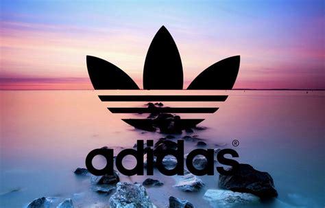 I Designed This Adidas Sunset Logo Wallpaper Fond écran