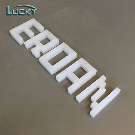 Wholesale Custom Screws Laser Cut 3d Clear Acrylic Alphabet Letter