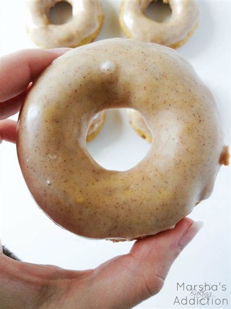 Baked Pumpkin Doughnuts With Maple Cinnamon Glaze Recipe Pumpkin
