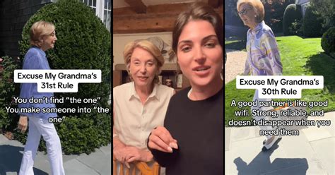 80 year old grandma and granddaughter team up to give the best and on point dating tips