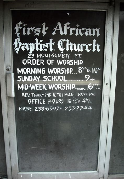 First African Baptist Church Savannah Ga The First Black Flickr