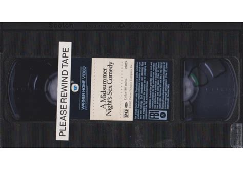 a midsummer nights edy 1982 on warner home video united states of america betamax vhs