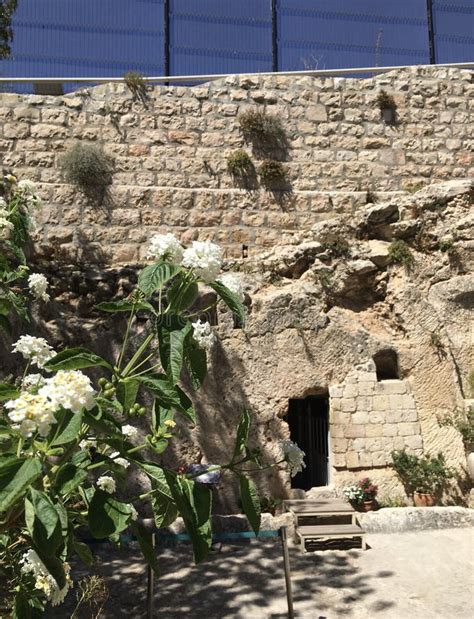 Garden Tomb Of Jesus In Jerusalem Israel Editorial Stock Photo