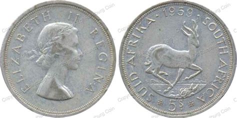 Five Shillings 1959 South African Silver Crown Was Sold For