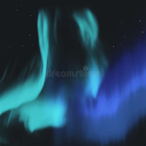 Beautiful Northern Lights In The Night Sky Stock Image Image Of