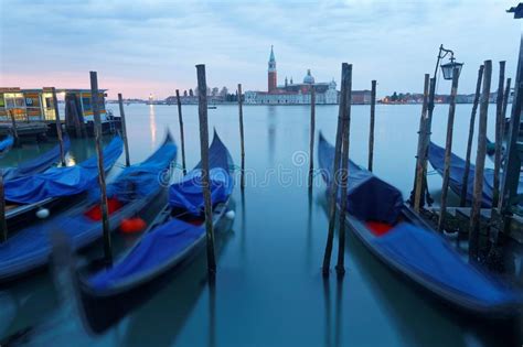 Early Morning View Of Venice With San Giorgio Maggiore Church In The