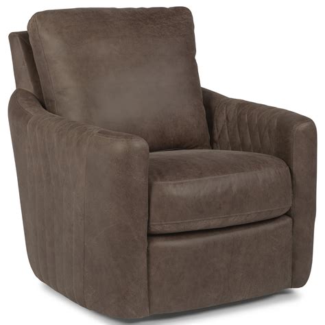 Target/furniture/leather swivel recliner chairs (2065)‎. Flexsteel Latitudes-Poppy 1747-11 Contemporary Leather ...
