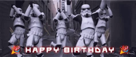 GIF Star Wars Happy Birthday Tenor