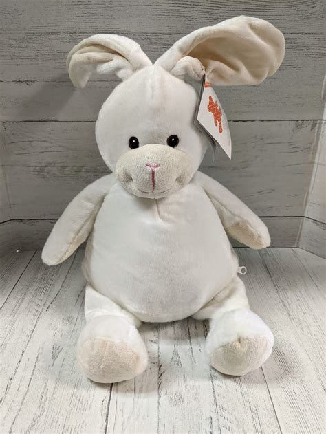 Embroidered Stuffed Bunny