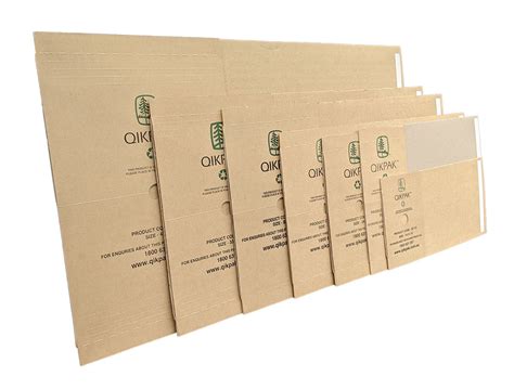 Qikpak Wrap Around Cardboard Mailer Boxes By Ubeeco
