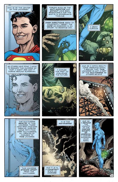 Dc Comics Universe And Doomsday Clock 10 Spoilers And Review Doctor