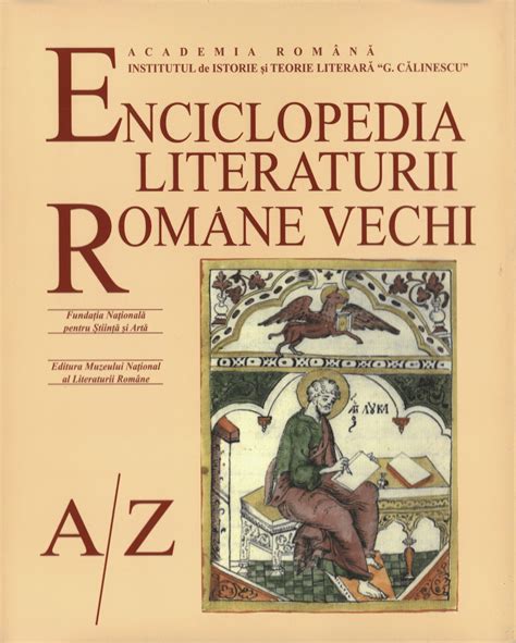 Enciclopedia Literaturii Române Vechi Editura Mlr Muzeul