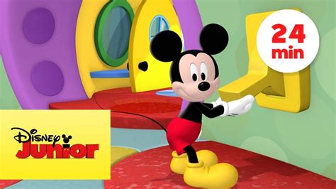 Mickey y todos sus amigos viven divertidas aventuras alrededor de la casa de mickey. Compilado de Canciones | La casa de Mickey Mouse - YouTube