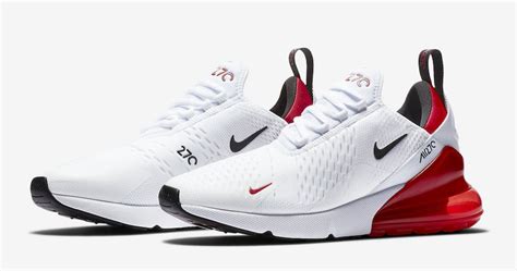 Air Max 270 University Red And White