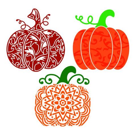 Mandala Pumpkin Cuttable Design | Apex SVG Cuttable Designs & Fonts