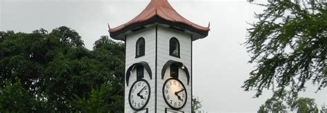 One of the most enduring landmarks in kota kinabalu, it stands prominently on a bluff along signal hill road adjacent to the old police station. Atkinson Clock Tower - ZeoTrip