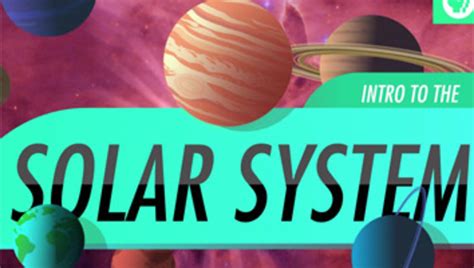 Bad Astronomy Crash Course Astronomy Episode 9 The Solar System