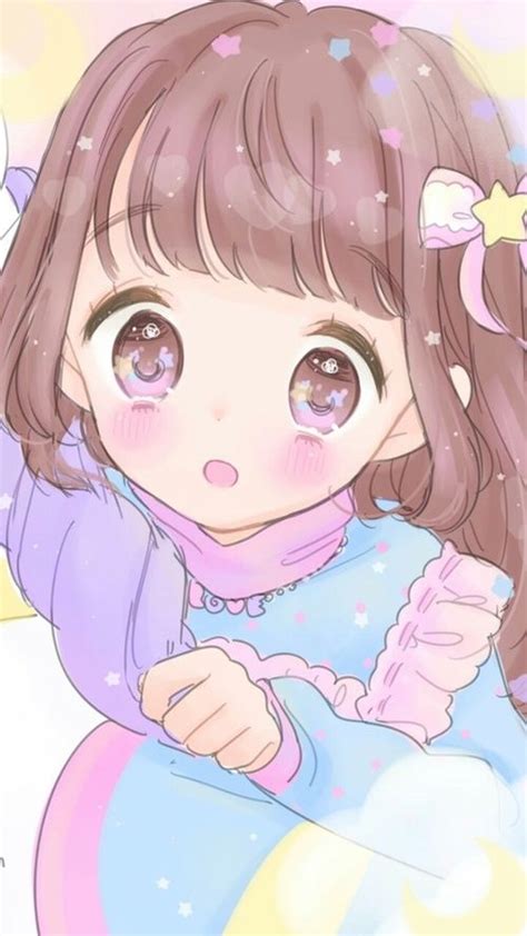 Anime Art Baby Baby Doll Baby Girl Background