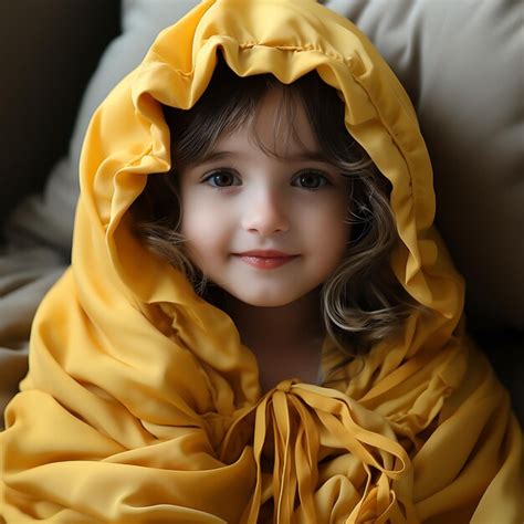 Premium AI Image Photo Of A New Born Baby Wearing A Cute Yellow Babydress
