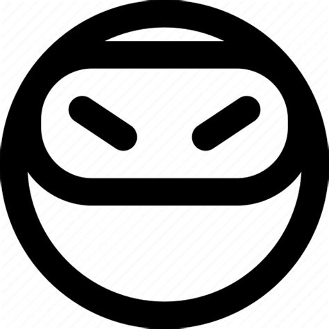 Emoji Emoticon Face Ninja Icon Download On Iconfinder