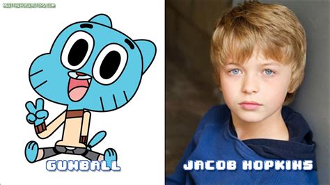 The Amazing World Of Gumball Voice Actors Youtube