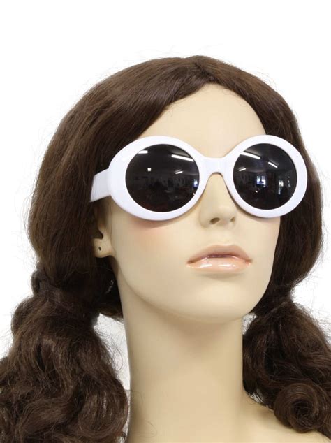 60s Glasses 60s Revolution 60s Style Made New Recently 60s Revolution Womens White Thick