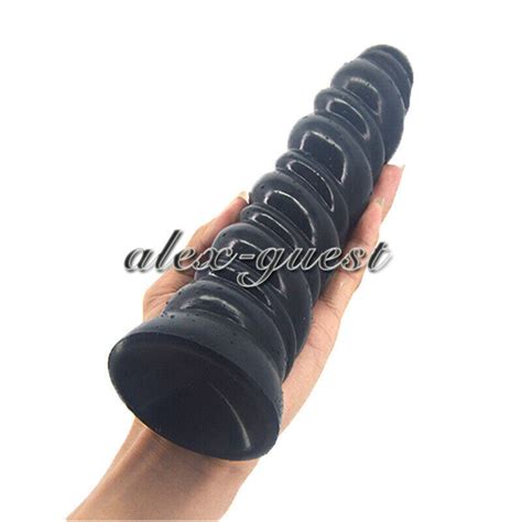 Silicone Anal Plug Spiral Long Dildo With Suction Cup Sex Toy Couples