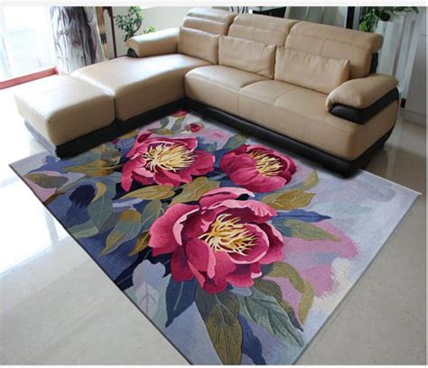 Maybe you would like to learn more about one of these? European and American 100% Wool Floral carpet for Living ...