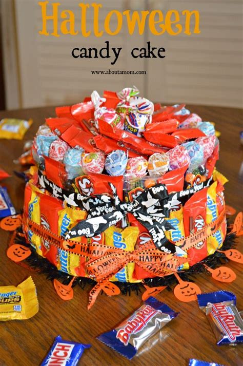 How To Make A Halloween Candy Cake About A Mom Halloween Candy