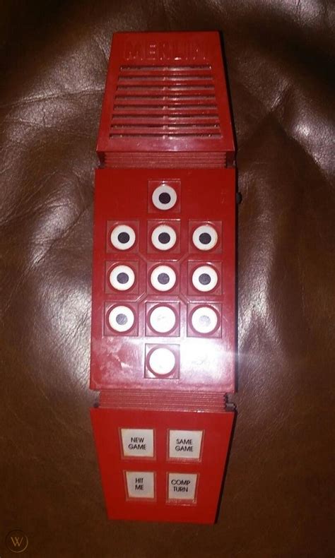 1978 Merlin Vintage Handheld Game Parker Brothers The Electronic Wizard