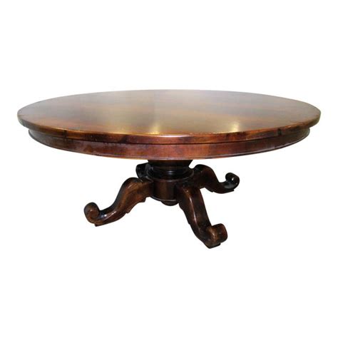 Potterybarn.com has been visited by 100k+ users in the past month Traditional Solid Wood 70 Inch Round Dining Table | Chairish