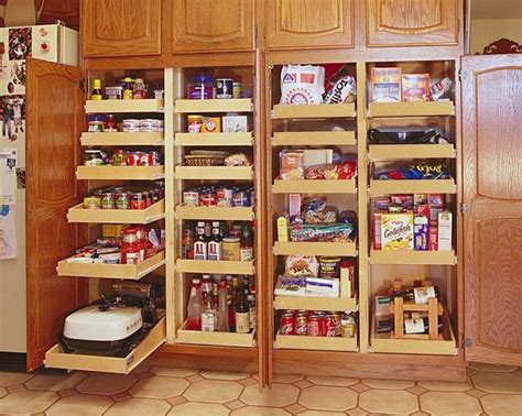 Medium Oak Pantry Cabinet Built In Pantry Pantry Shelving Kitchen