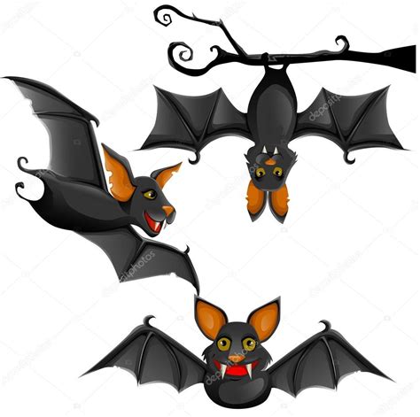 Cute Vector Bat Stock Illustration By ©lindwa 13201262