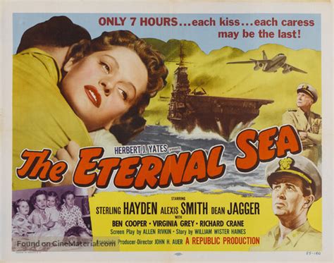 The Eternal Sea 1955 Movie Poster