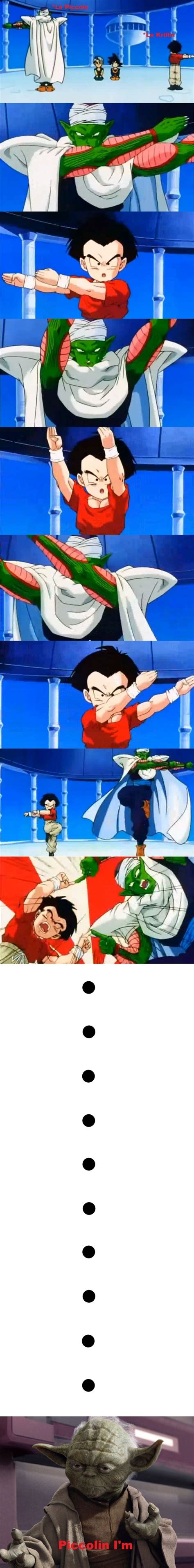 And our favorite characters realizing their limits and subsequently breaking them, time and time again. Piccolo & Krillin Fusion | Funny | Pinterest | Piccolo, Dbz and Dragon ball