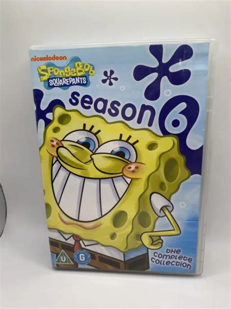 Spongebob Squarepants The Complete 6th Season Dvd 2010 Boxset £11