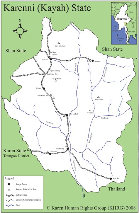 Maps Burma Campaign Uk
