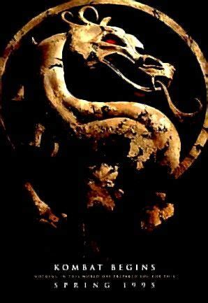 Released in 1995, mortal kombat followed what some call the unholy trinity of early '90s video game adaptations: Mortal Kombat Double Feature | Mortal kombat, Movie ...