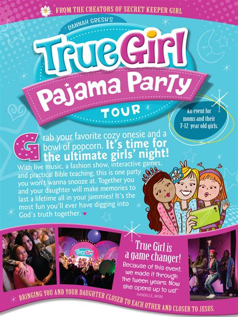 True Girl Pajama Party Tour The Wind