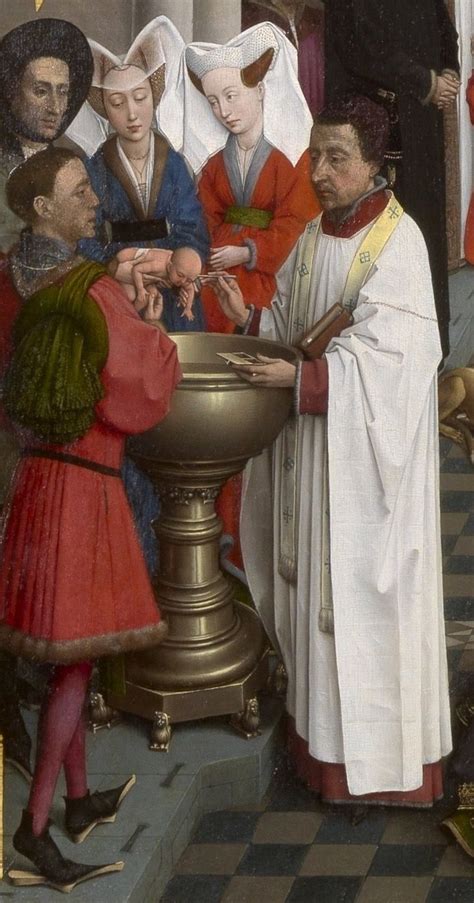 The Seven Sacraments Altarpiece 1450 Obras De Arte Pinturas Arte