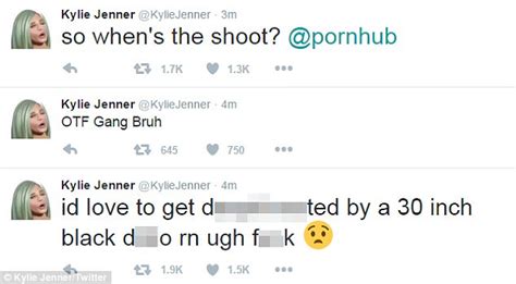 Kylie Jenner S Snapchat Is Hacked Daily Mail Online