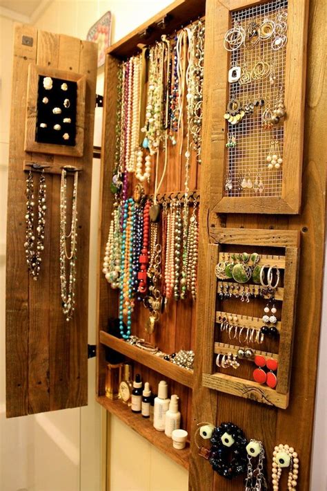 Necklace Organizer Jewelry Display Earring Holder Earring Image 0